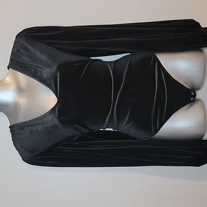 Express women's black bodysuit size s